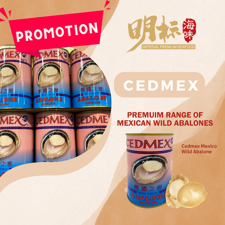 Cedmex Mexico Abalone 3pcs