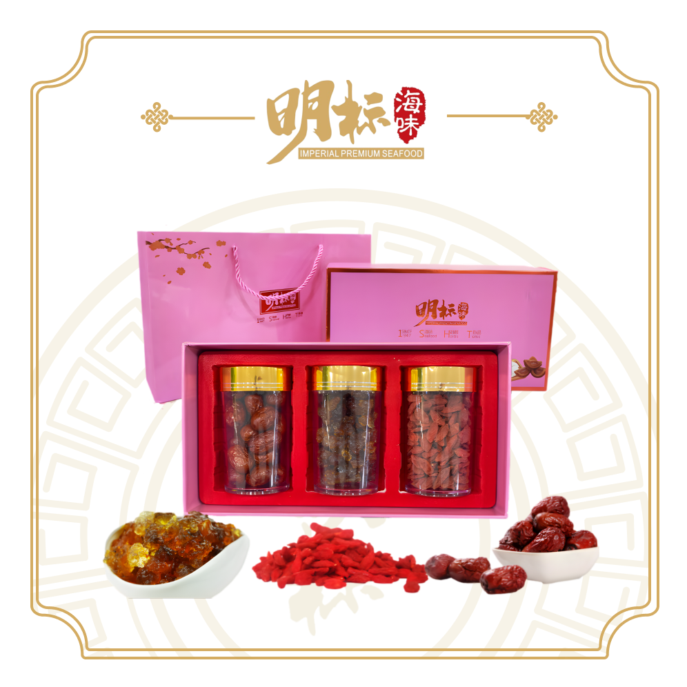 Peach gum / Goji Berries / Red Dates/ Gift box