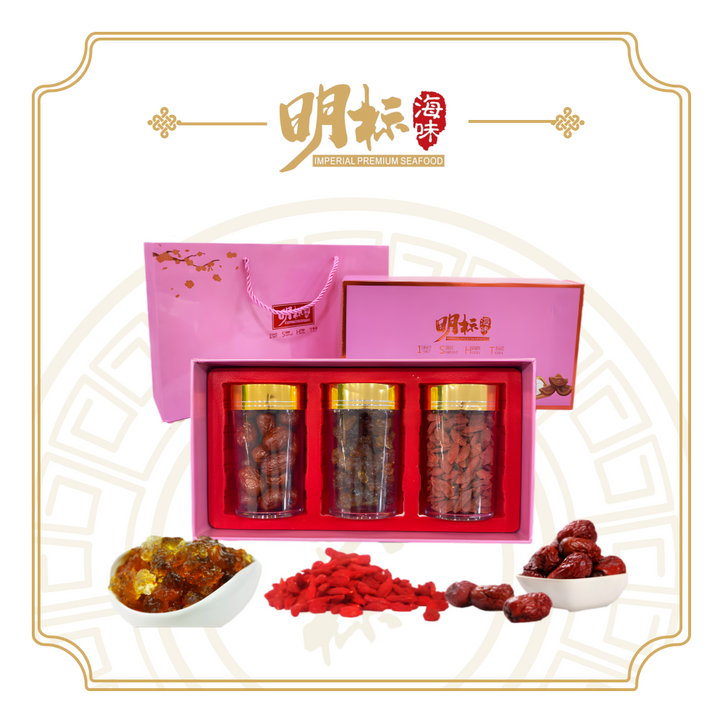 Peach gum / Goji Berries / Red Dates/ Gift box