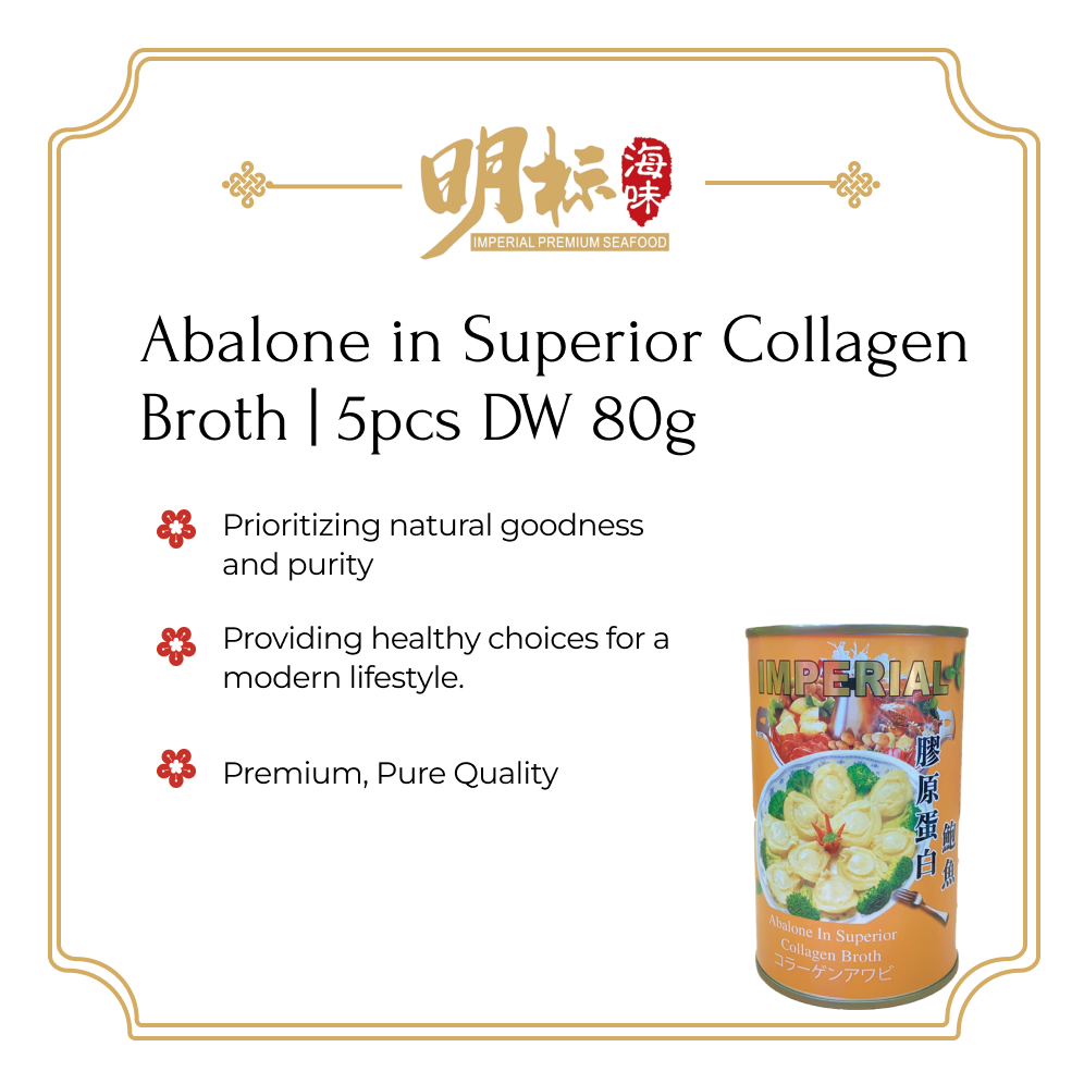 Abalone in Superior Collagen Broth | 5pcs DW 80g
