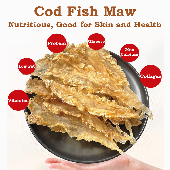 Premium Fish Maw (Cod Fish) 100g 鳕鱼鳔